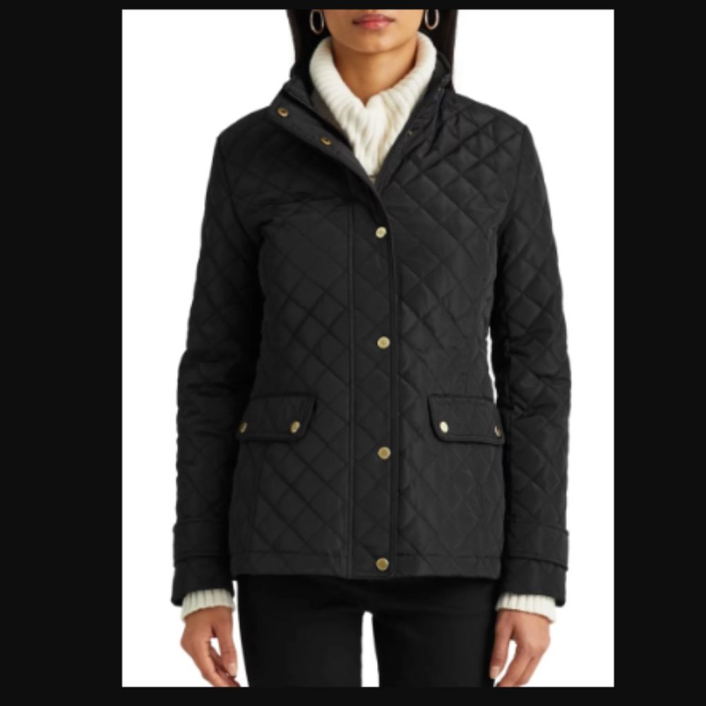 J.Crew Lightweight Quilted Navy Women Jacket Size XS